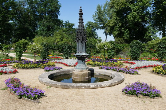 Brunnen im Babelsberger Park