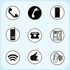 phone icon can be used to assemble a phone number in contact