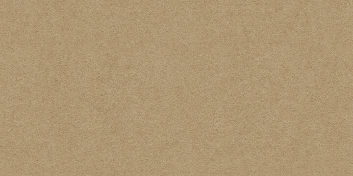 Seamless brown grocery bag, butcher or kraft packing paper background texture. Tileable cardboard or cardstock closeup pattern. Moving day, postal shipping or arts and crafts backdrop. 3D rendering..