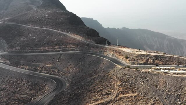 Aerial, Jebel Jais, United Arab Emirates