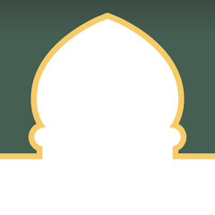 Islamic Border Shape