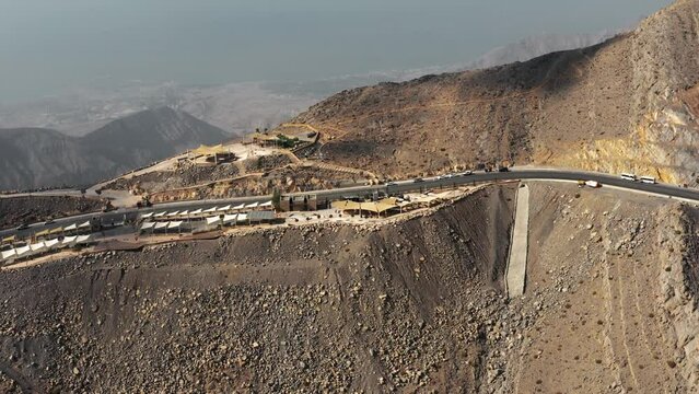 Aerial, Jebel Jais, United Arab Emirates