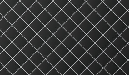 Geometric pattern of black horizontal diamonds on a black background.