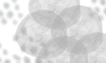 Watercolor White and gray background with texture. Abstract grey white background. Watercolor textures on white paper background.