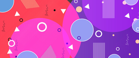 Abstract vector geometric shape background 