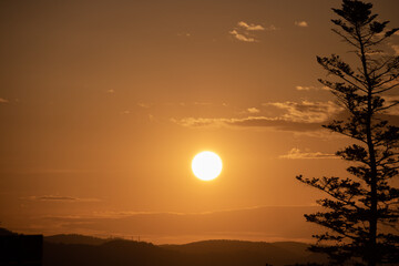 Obraz premium 夕暮れの空 