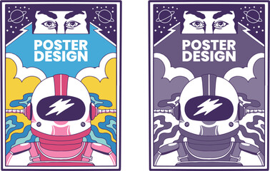 Astronaut poster design