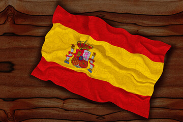 National flag  of España. Background  with flag  of España