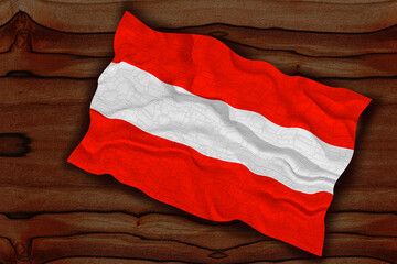 National flag of Austria. Background  with flag  of Austria.