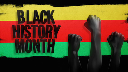 Black history month background. African American History or Black History Month. black history month 2023