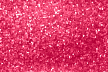 Abstract background bokeh. viva magenta color of the year 2023.