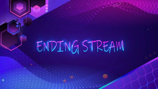 Ending Stream Animated Overly Gaming Overly, Twitch Overlays 