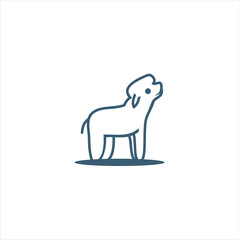 sheep logo design template, logo inspiration.