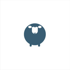 sheep logo design template, logo inspiration.