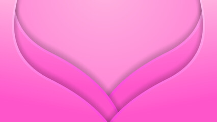 pink paper cut background
