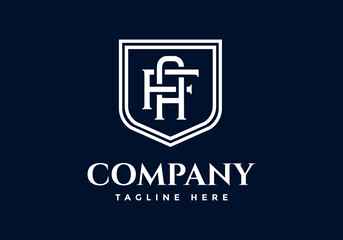 letter A, logo F, suitable for the company's initial symbol.