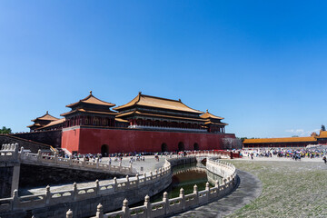 Obraz premium forbidden city, beijing, china