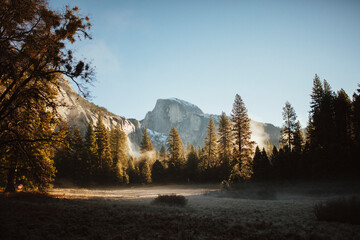 Half Dome at sunrise