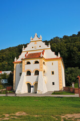 Fototapeta na wymiar Old granary in Kazimierz Dolny, Lublin Voivodeship, Poland.