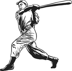 Silhouette baseball players baseball player silhouette