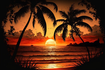 Golden Hour at the Beach