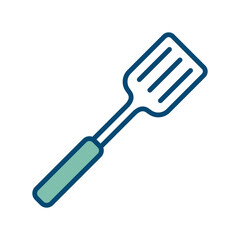 spatula icon vector design template in white background