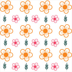 Flowers pattern