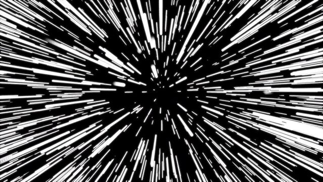 Hyperspace, for scientific films, screensaver universe background, 4k footage