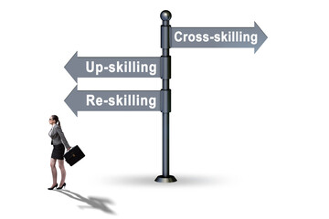 At the crossroads choosing between up-skilling and re-skilling