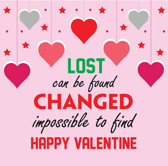 I lost My Love and Valentine