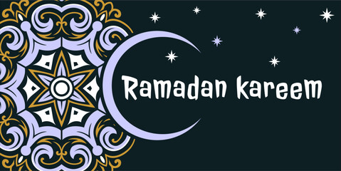 Ramadan kareem background vector