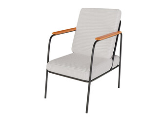 Design 3d rendering of a chair for furniture needs