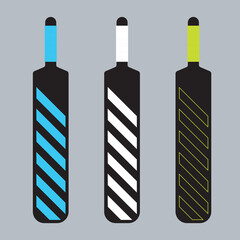 illustration of a set cricket Bats