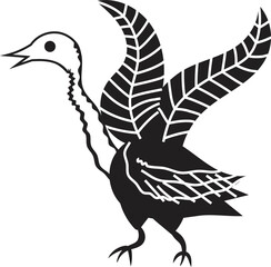 Hand-drawn traditional ancient tribal folk art, India. Pictorial language depicting the rural life of the inhabitants of India. seamless pattern for textiles, wrapping paper, or backgrounds