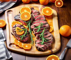 Steak & Orange