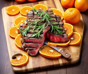 Steak & Orange