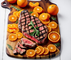 Steak & Orange