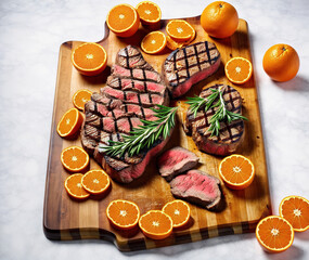 Steak & Orange