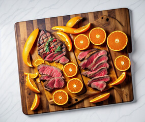 Steak & Orange