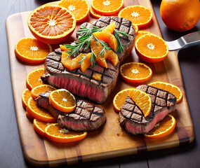 Steak & Orange