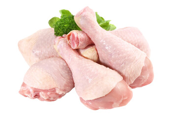 Raw Chicken Legs PNG with Transparent Background