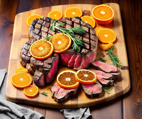 Steak & Orange