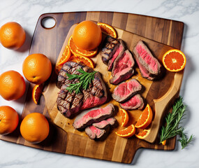 Steak & Orange