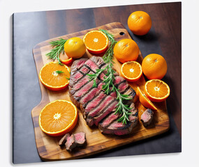 Steak & Orange