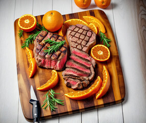 Steak & Orange