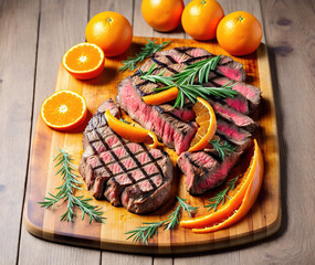 Steak & Orange