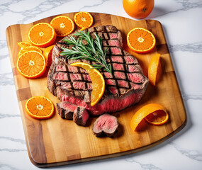 Steak & Orange