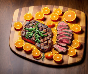 Steak & Orange