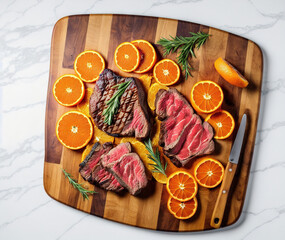 Steak & Orange