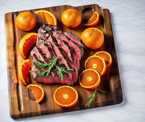Steak & Orange